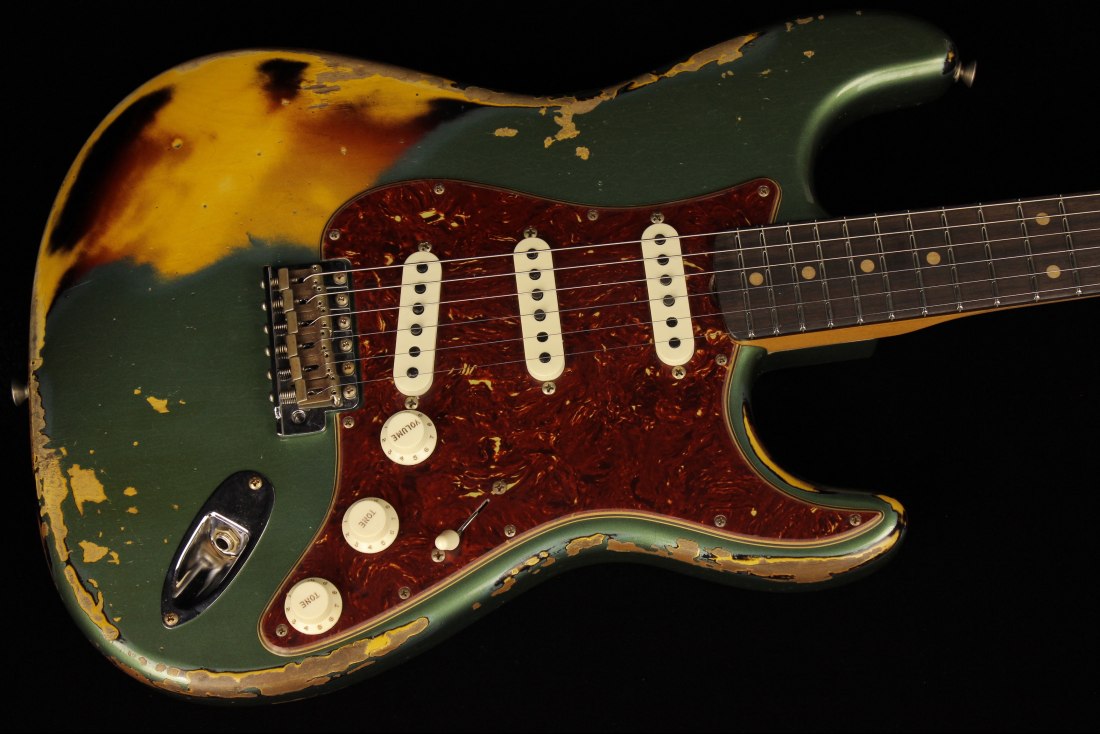 Fender Custom Limited Edition Roasted '61 Strat Super Heavy Relic - ASGM