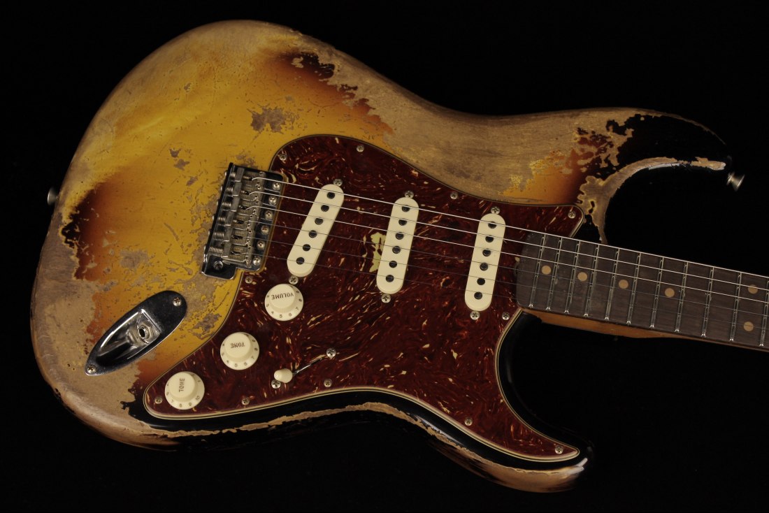 Fender Custom Limited Edition Roasted '61 Strat Super Heavy Relic - A3CS