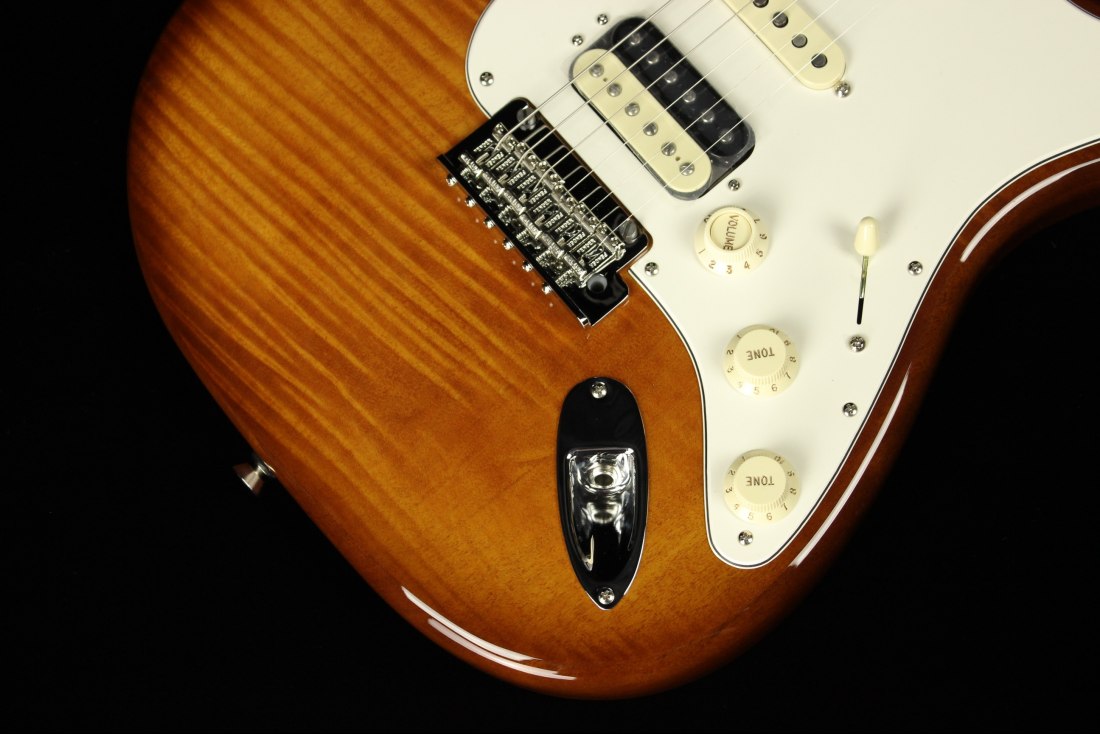 Fender Rarities Stratocaster Thinline HSS Solid Rosewood Neck