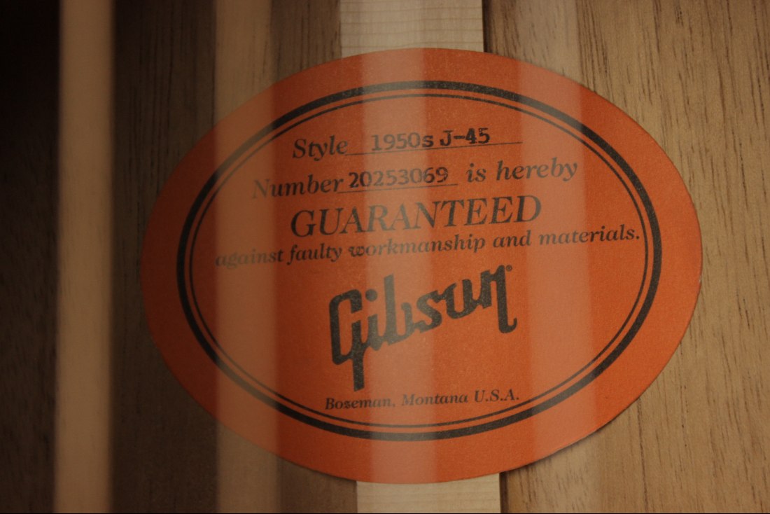 Gibson 50's J-45 Original - VS