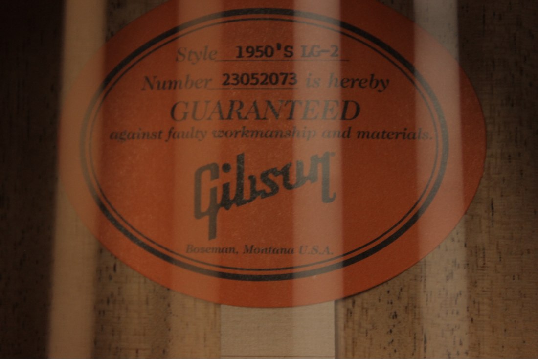 Gibson 50's LG-2 - AN