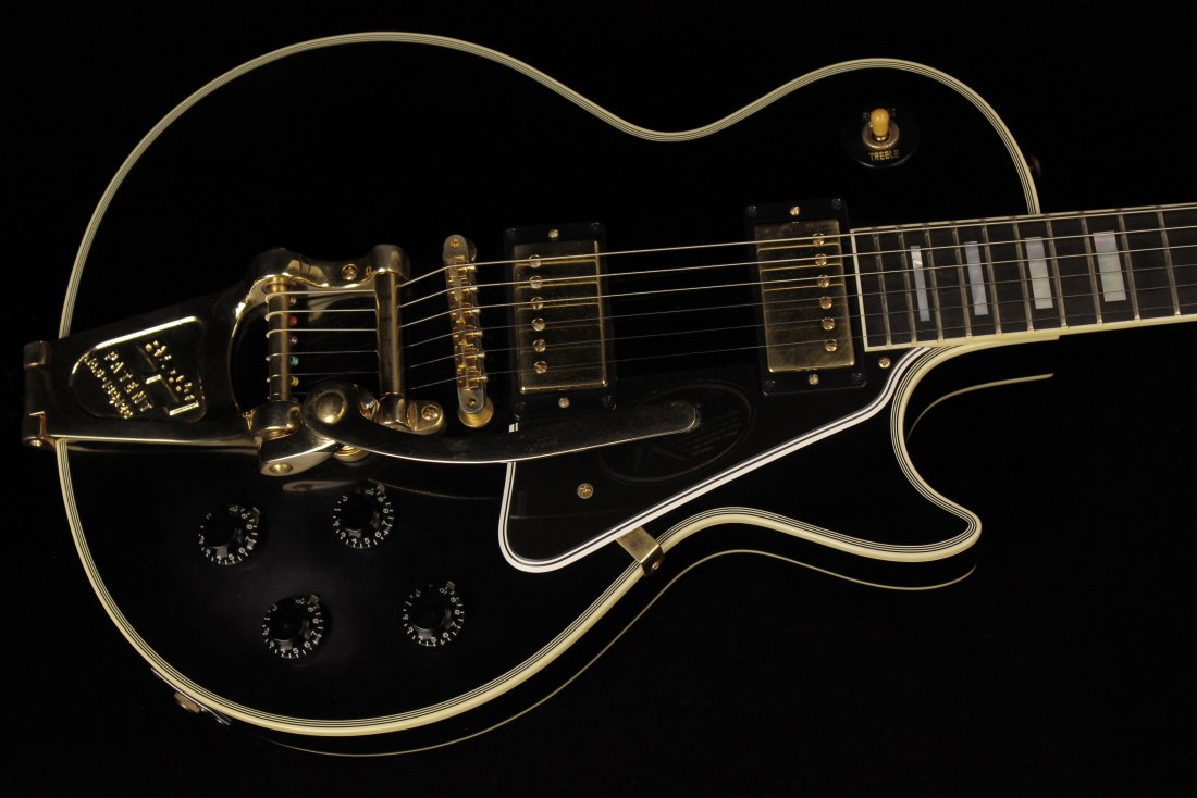 Gibson Custom 1957 Les Paul Custom 2-Pickup Bigsby VOS