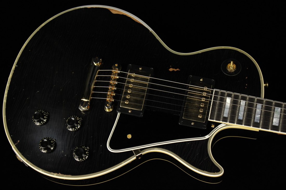 Gibson Custom 1957 Les Paul Custom Reissue Black Beauty 2-Pickup Extra ...