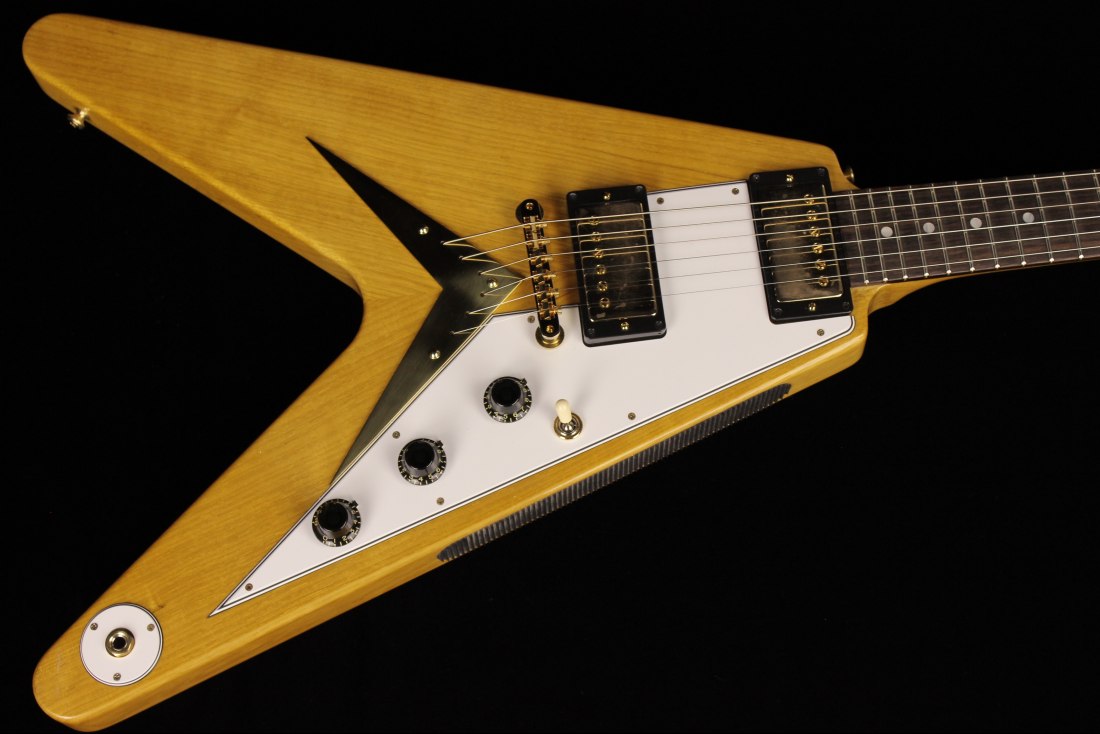 Gibson Custom 1958 Korina Flying V Reissue - WHP