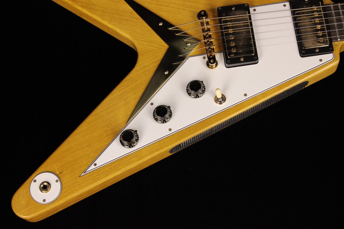 Gibson Custom 1958 Korina Flying V Reissue - WHP