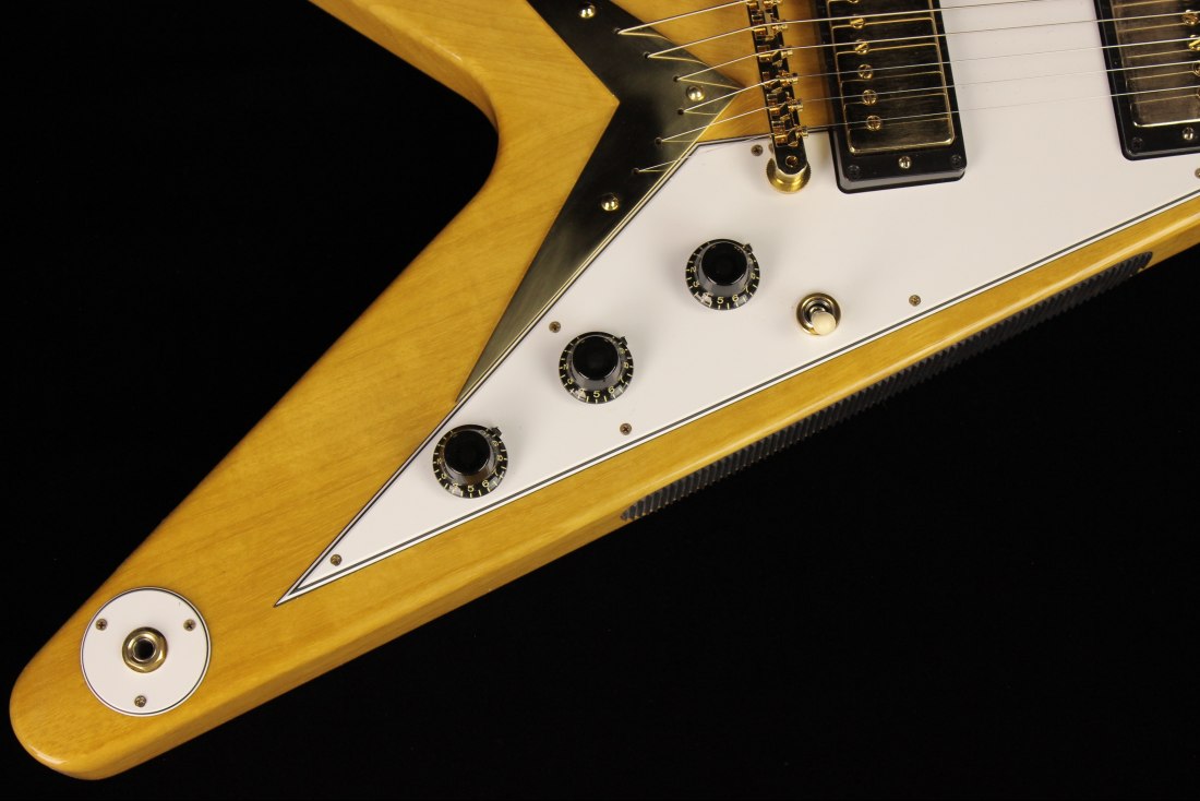 Gibson Custom 1958 Korina Flying V Reissue - WHP