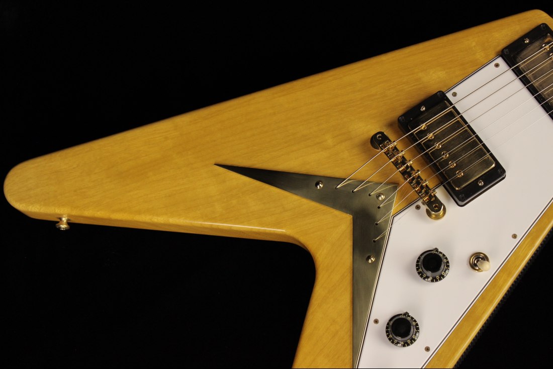 Gibson Custom 1958 Korina Flying V Reissue - WHP