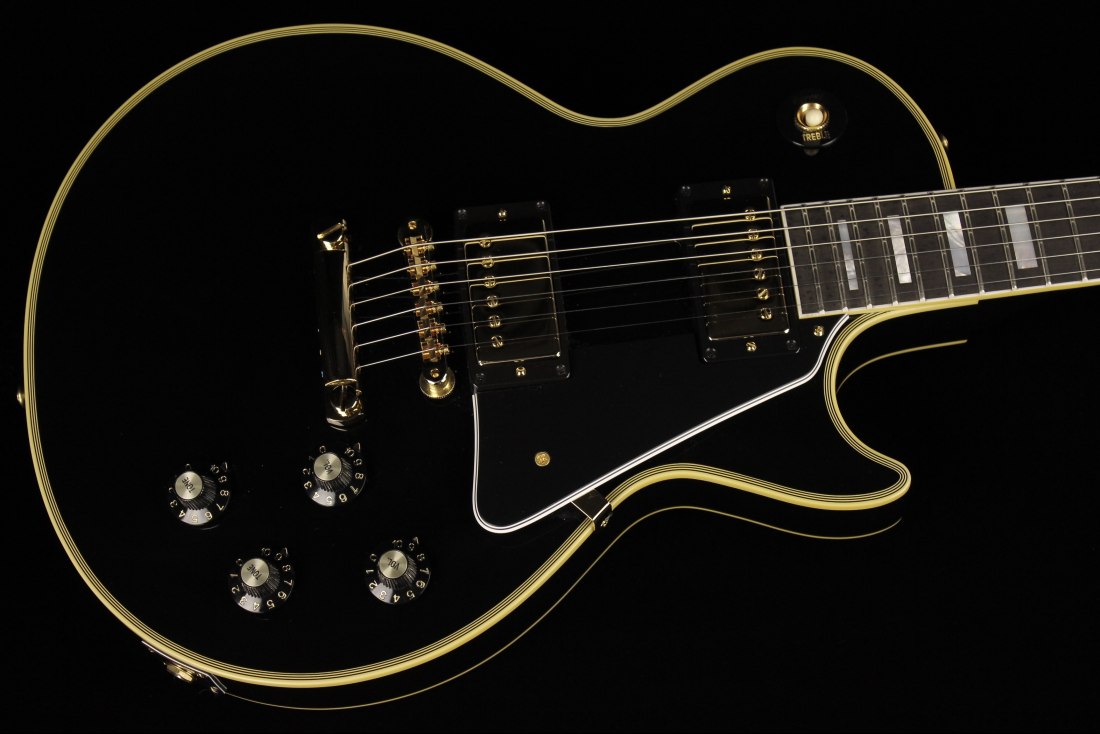 Gibson Custom 1968 Les Paul Custom Reissue Gloss Ebony (SN: 102718 ...