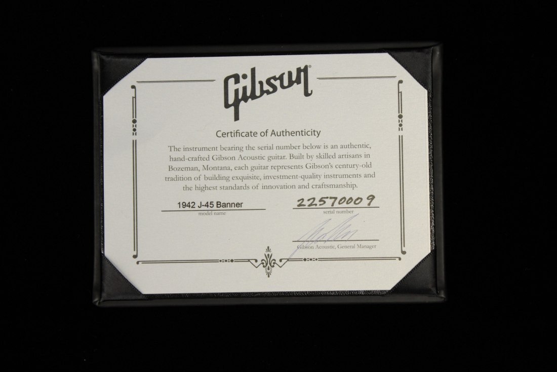 Gibson Custom Historic 1942 Banner J-45