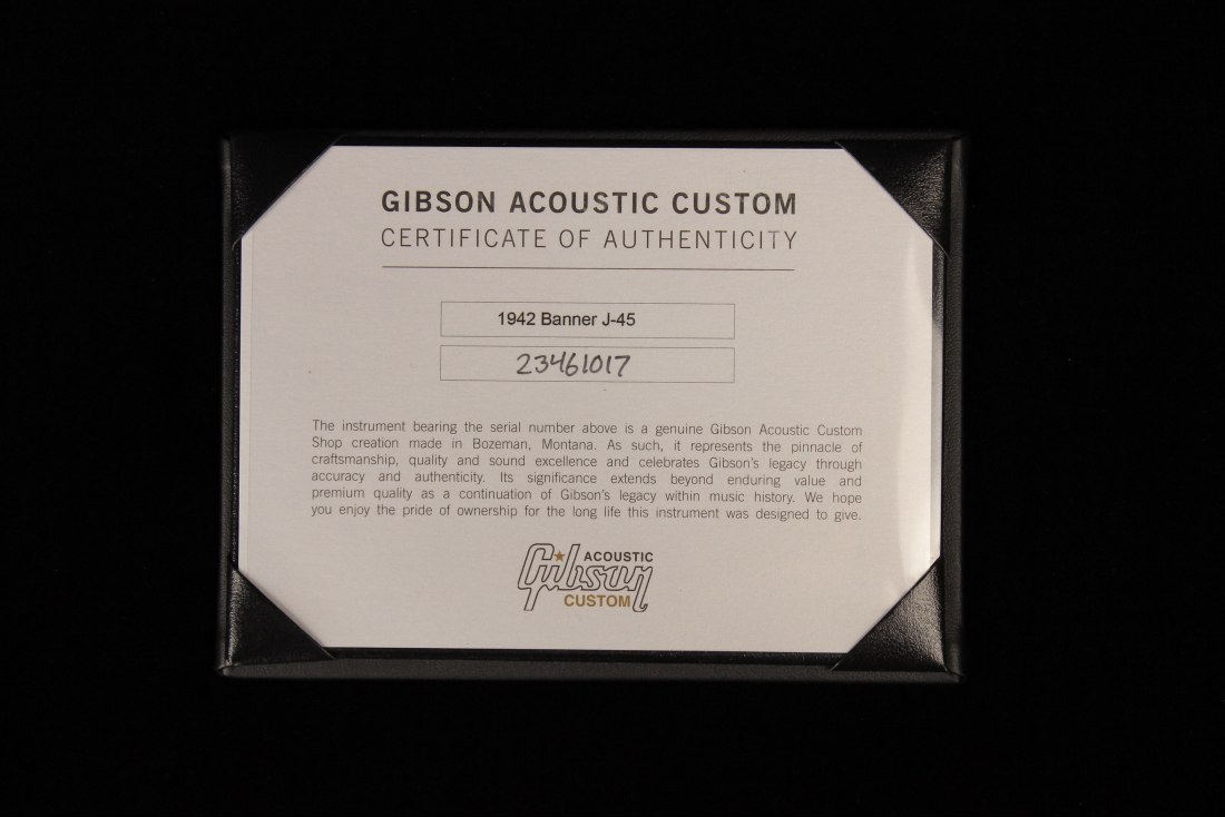 Gibson Custom Historic 1942 Banner J-45