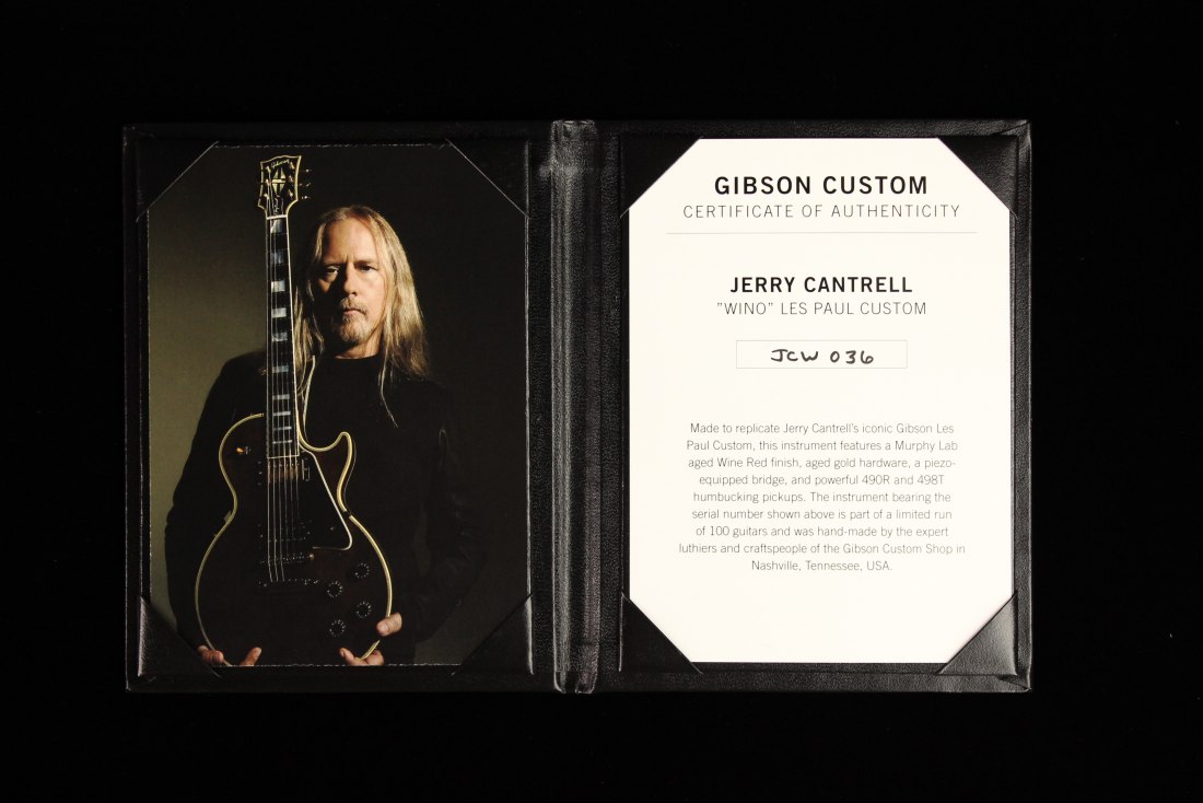 Gibson Custom Jerry Cantrell 