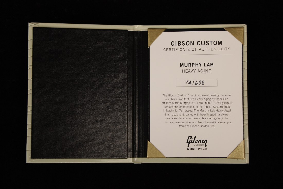 Gibson Custom Murphy Lab 1957 Les Paul Goldtop Reissue Ultra Heavy Aged