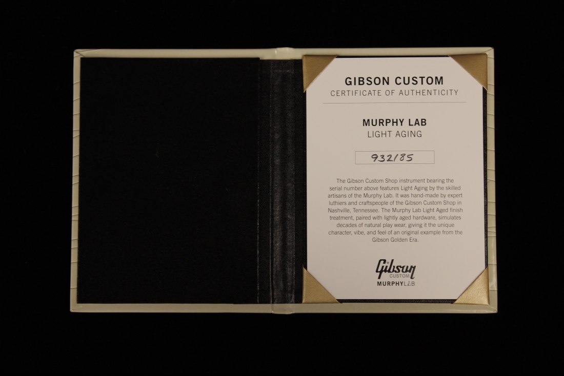 Gibson Custom Murphy Lab 1959 Les Paul Standard M2M Light Aged - PG90