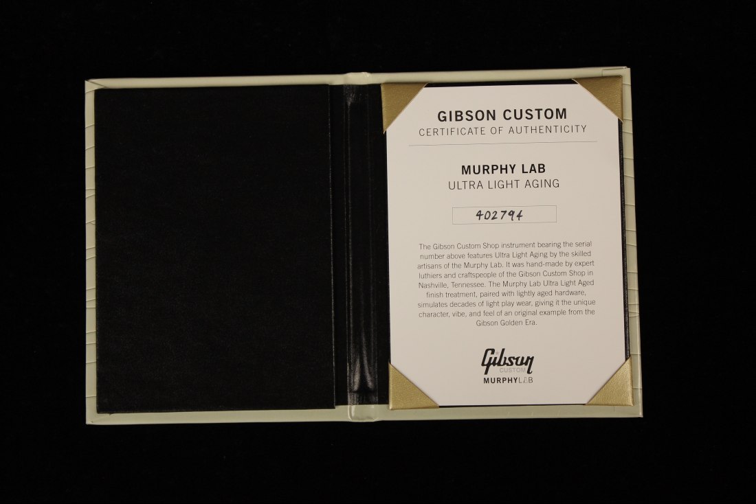 Gibson Custom Murphy Lab 1964 SG Standard Reissue w/Maestro Vibrola M2M Ultra Light Aged - PWS