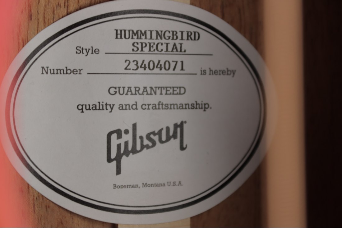 Gibson Hummingbird Special - CS