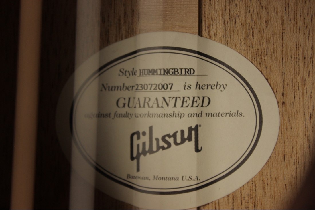 Gibson Hummingbird Standard - VS