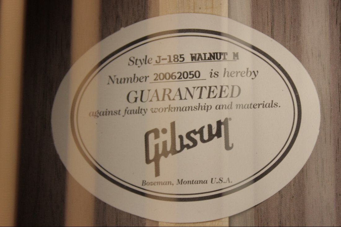 Gibson J-185 EC Modern Walnut - AN