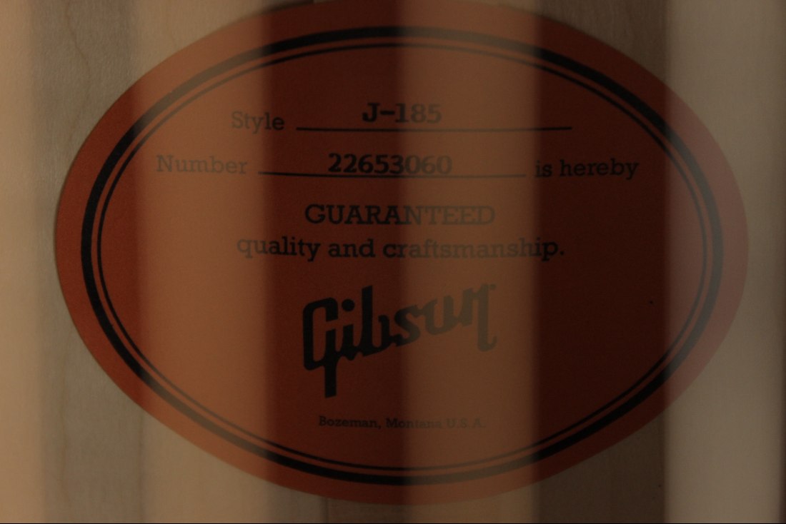 Gibson J-185 Original - VS