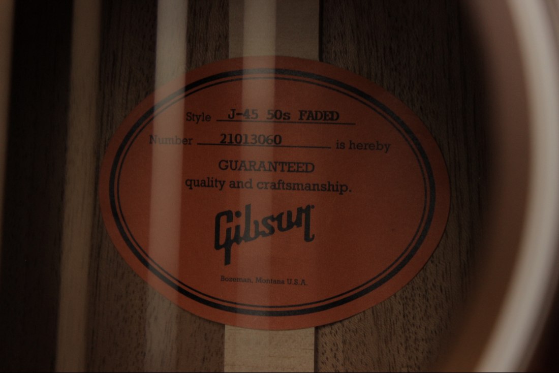 Gibson J-45 50s Faded