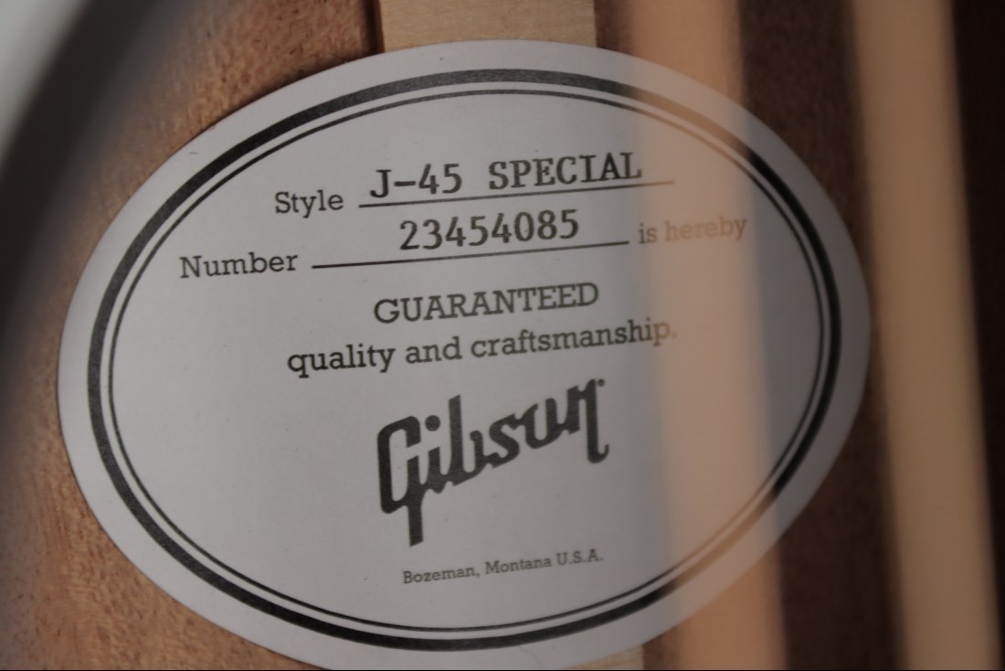 Gibson J-45 Special - VS