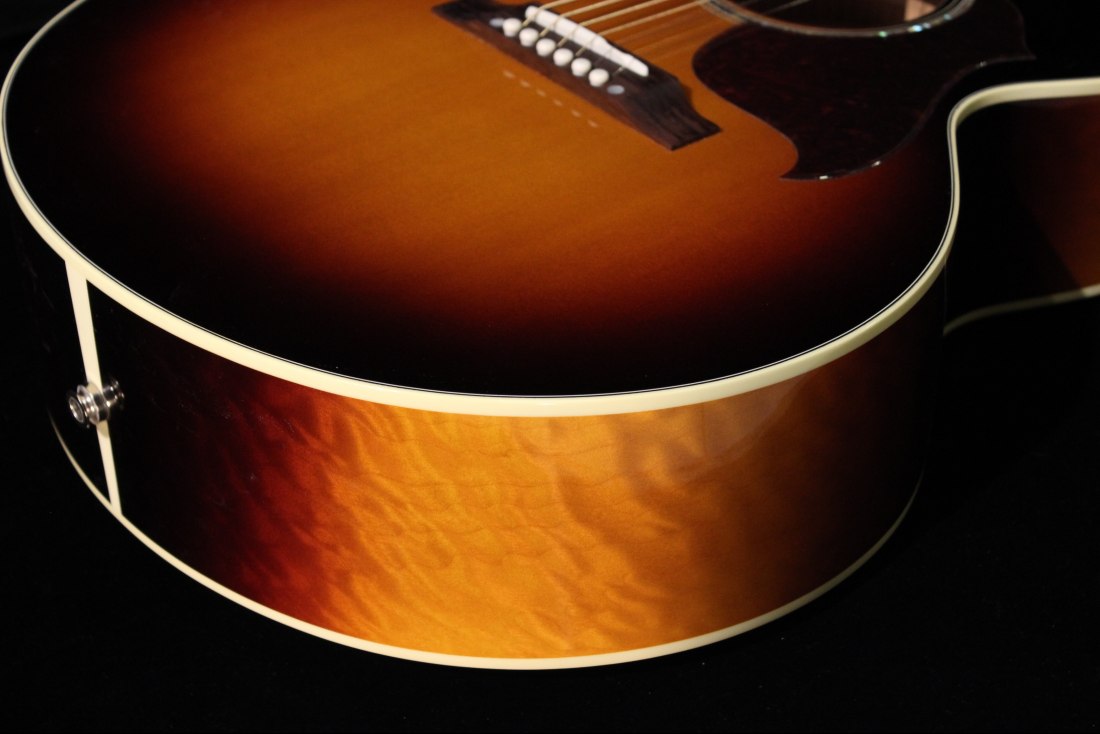 Gibson J-185EC Custom Quilt 2016