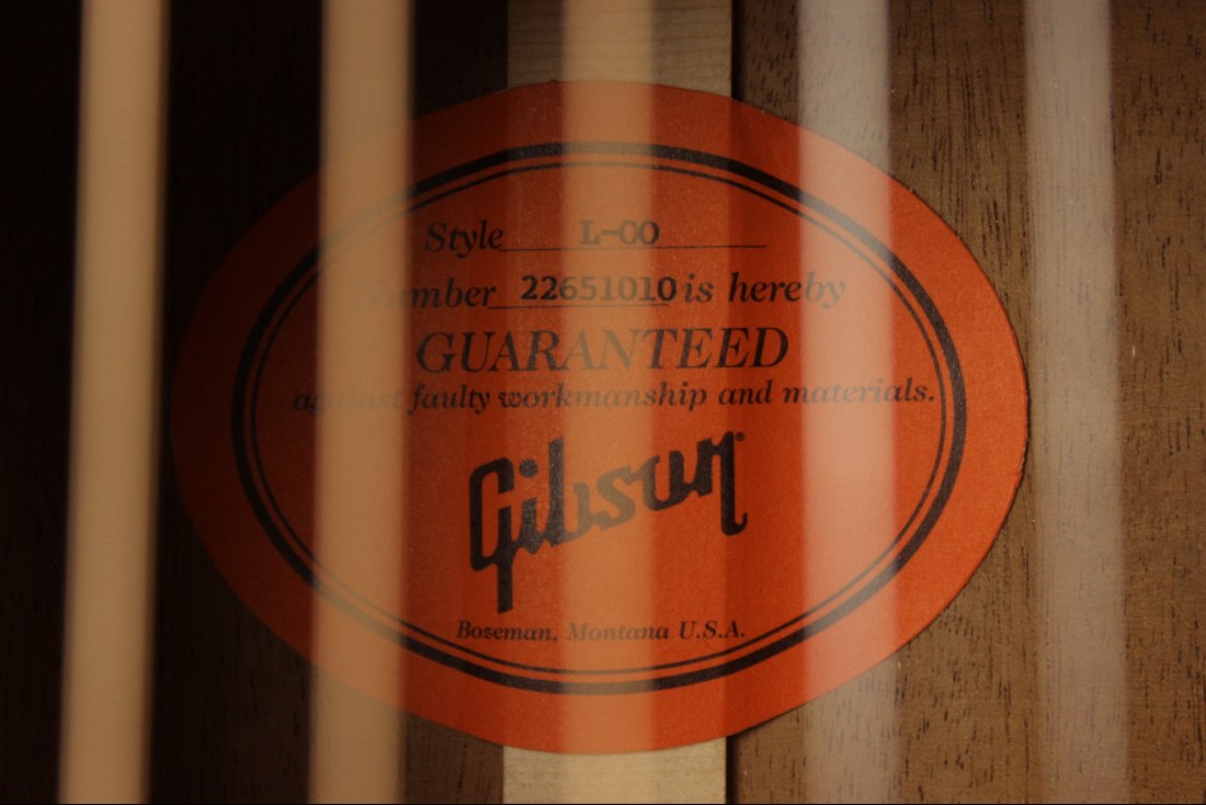 Gibson L-00 Original - VS