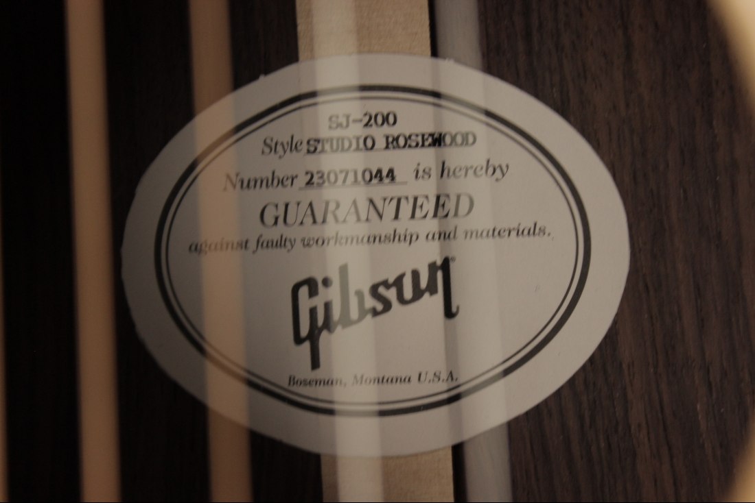 Gibson SJ-200 Studio Rosewood - AN