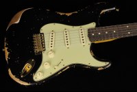 Fender Custom 1962 Stratocaster Heavy Relic - ABLK