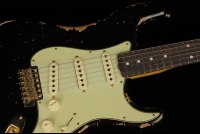 Fender Custom 1962 Stratocaster Heavy Relic - ABLK