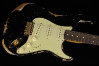 Fender Custom 1962 Stratocaster Heavy Relic - ABLK