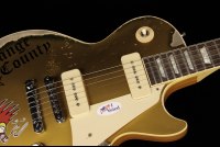 Gibson Custom 1976 Les Paul Deluxe Mike Ness Goldtop Murphy Lab Replica