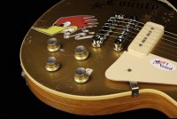 Gibson Custom 1976 Les Paul Deluxe Mike Ness Goldtop Murphy Lab Replica