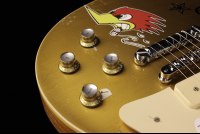 Gibson Custom 1976 Les Paul Deluxe Mike Ness Goldtop Murphy Lab Replica