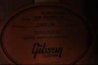 Gibson Hummingbird Standard Red Spruce