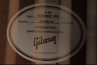 Gibson J-45 Standard Exclusive VOS - TB