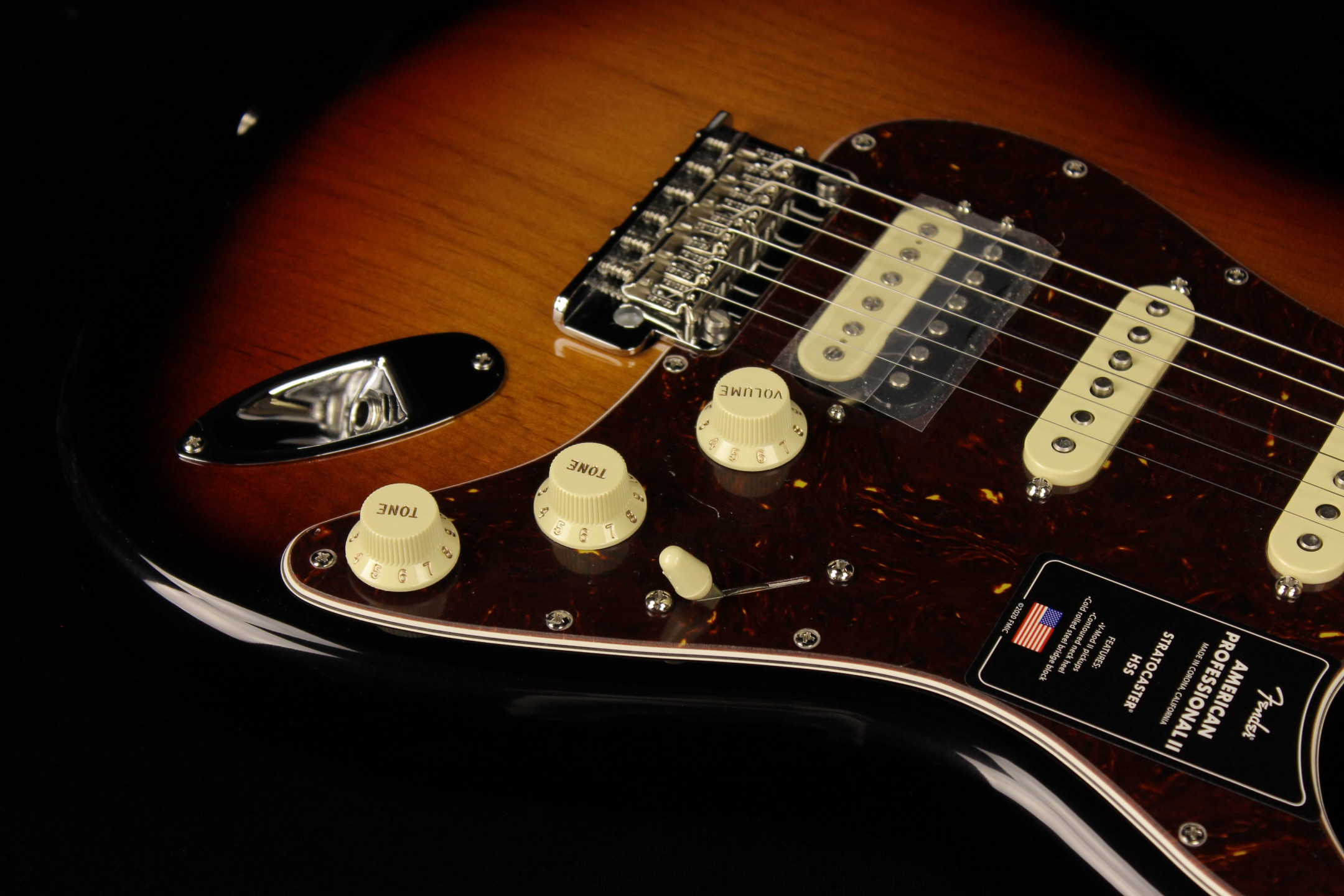 Fender American Professional II Stratocaster HSS 3-Color Sunburst (SN:  US22022275) | Gino Guitars