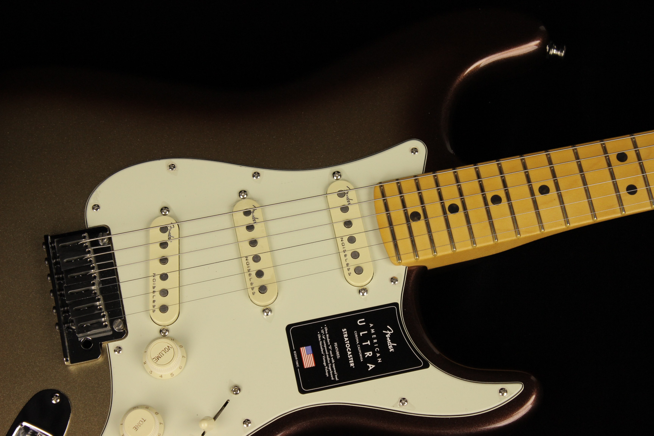 Fender American Ultra Stratocaster Mocha Burst (SN: US22058526 
