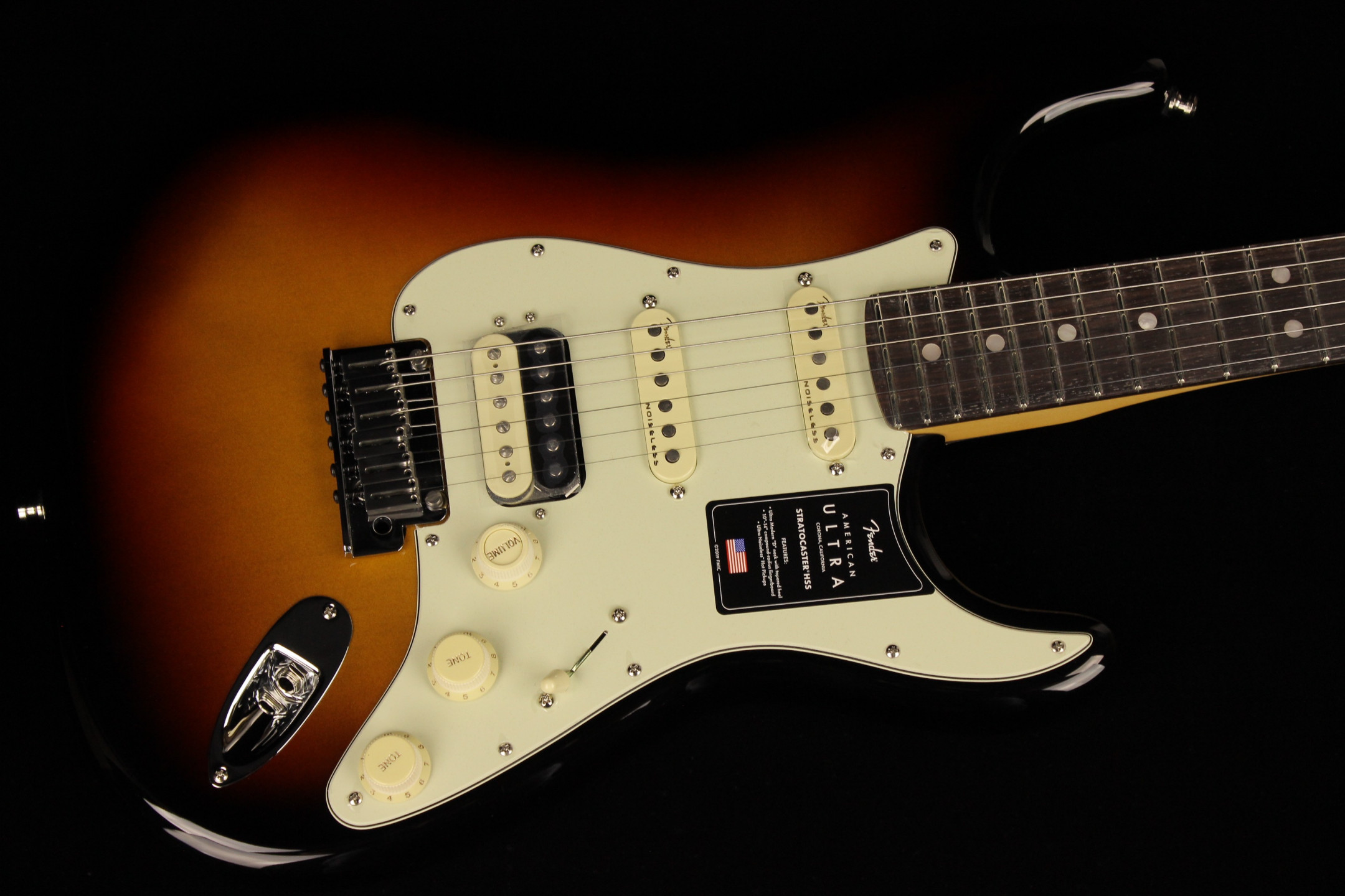 Fender American Ultra Stratocaster HSS Ultraburst (SN