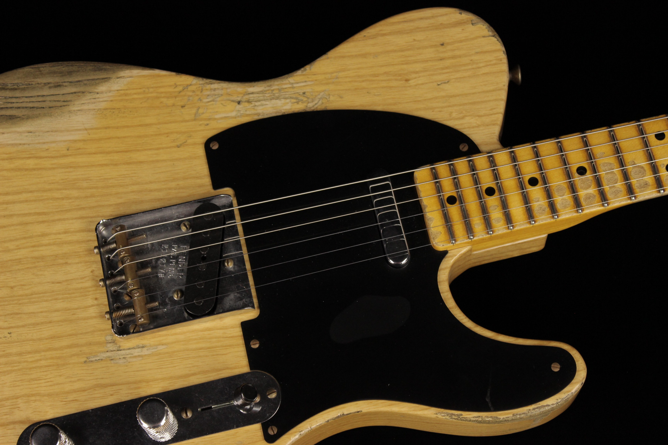 Fender Custom 1951 Telecaster Super Heavy Relic Limited Aged Natural ...