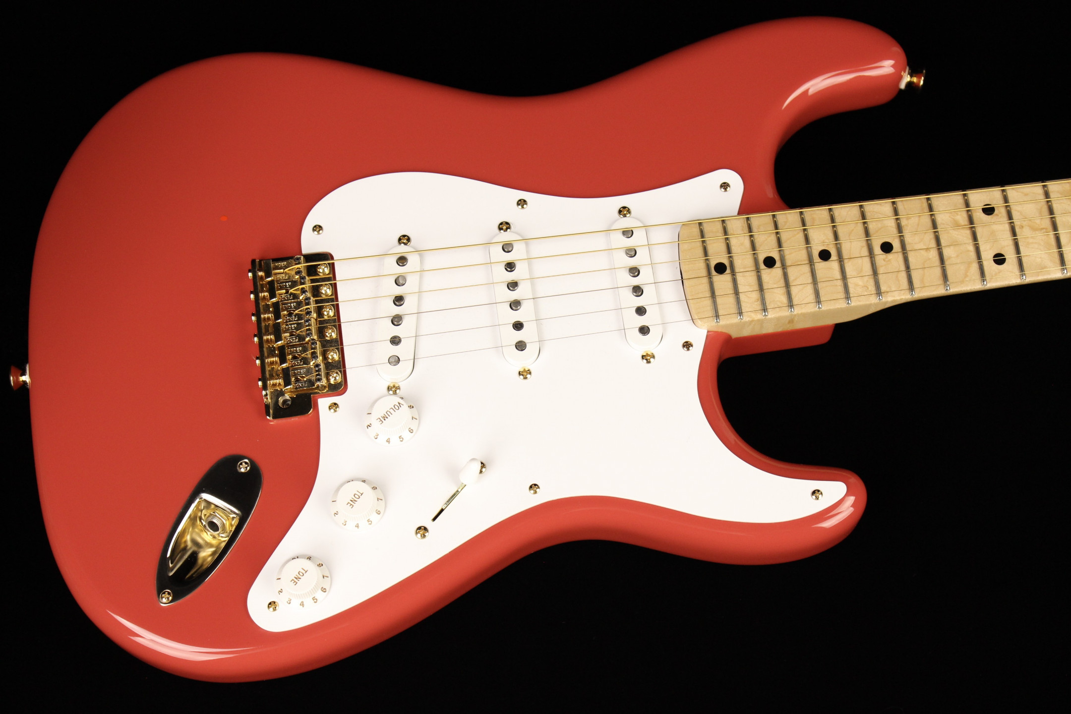 Fender Custom 1956 Stratocaster NOS Fiesta Red (SN: R68470 