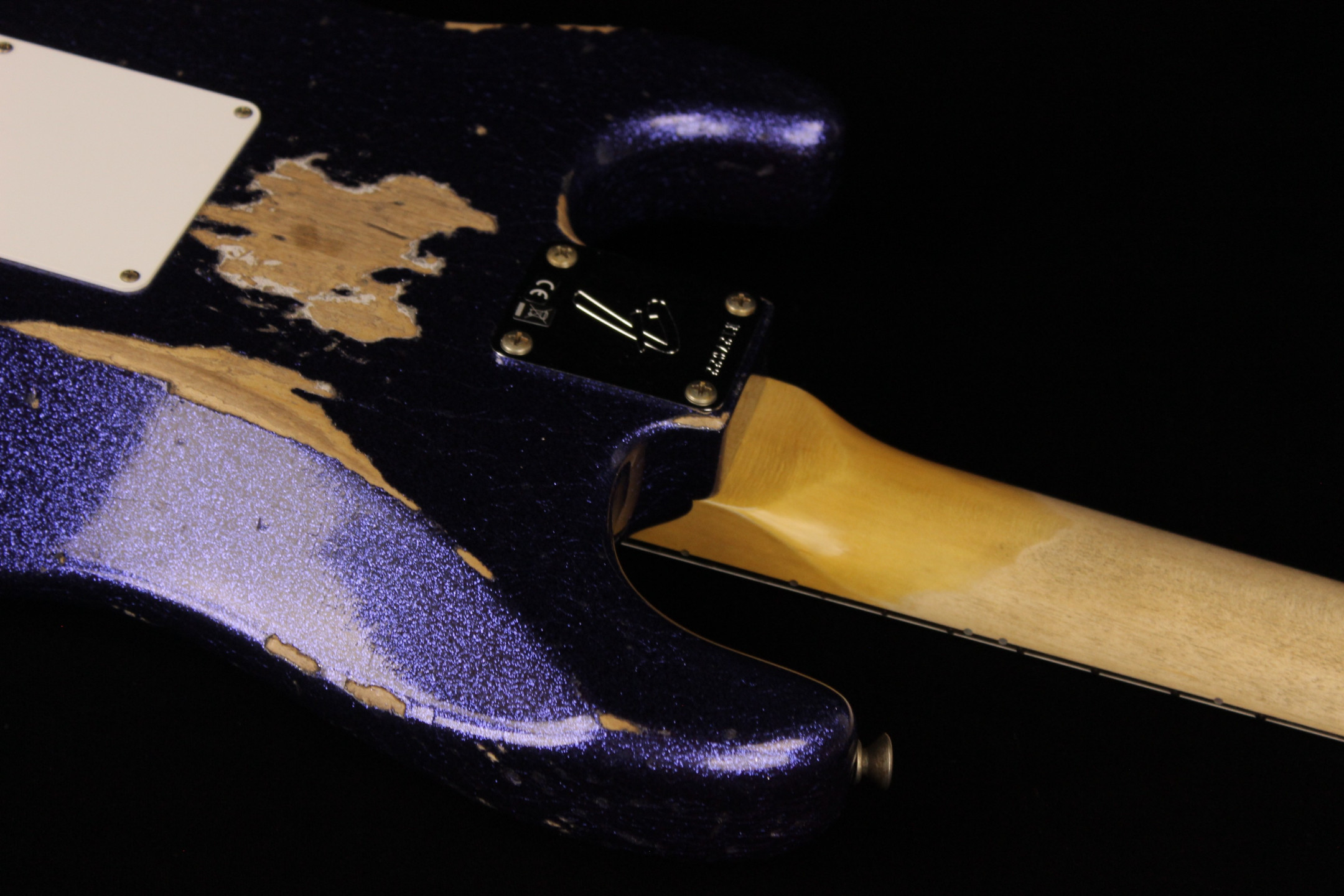Fender Custom 1969 Stratocaster Heavy Relic Purple Sparkle (SN ...