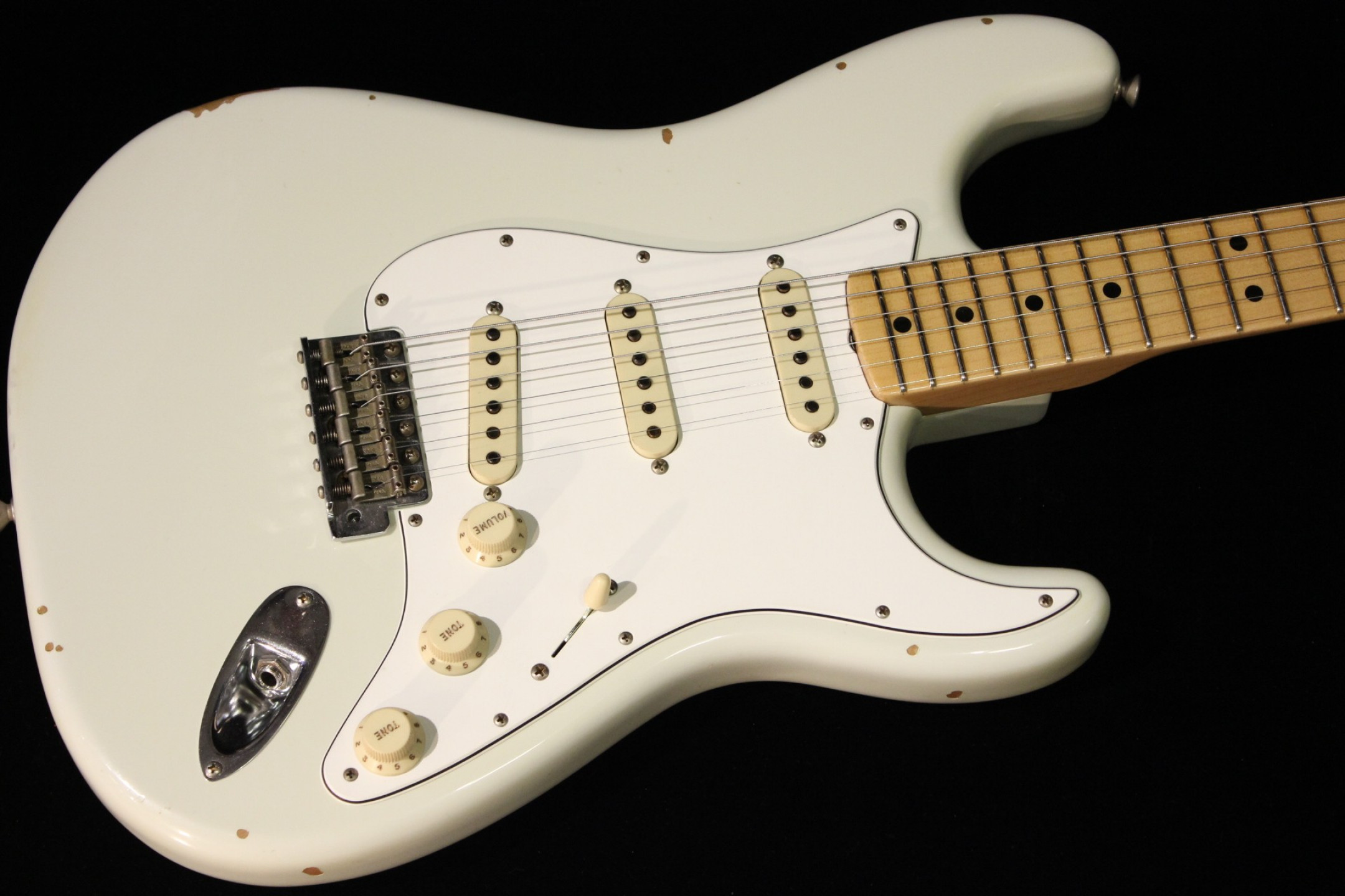 Fender Custom 1970 Stratocaster Relic Olympic White (SN: R79927 