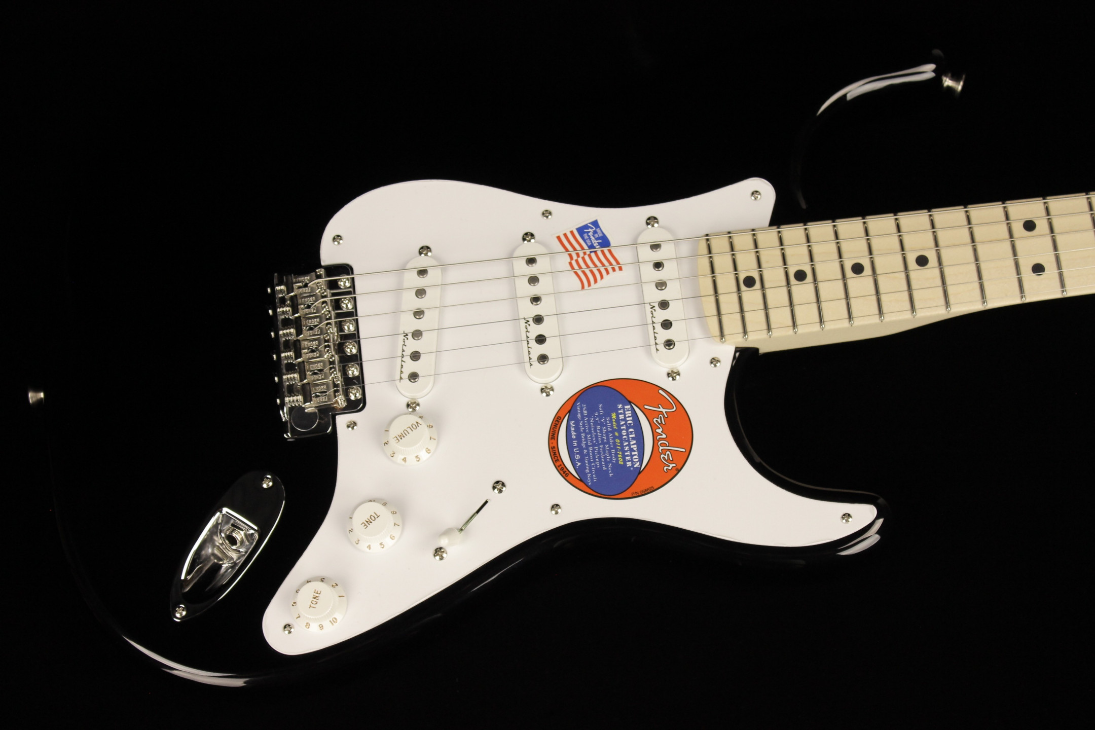 Fender Eric Clapton Stratocaster Black (SN: US22002693) | Gino Guitars