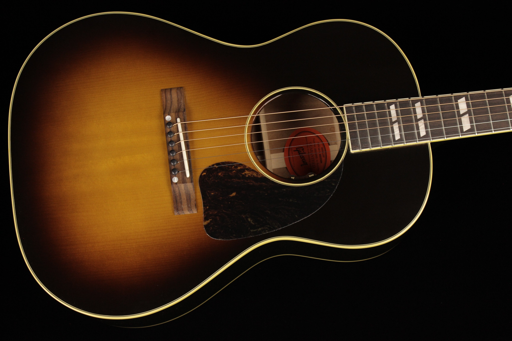 Gibson Nathaniel Rateliff LG-2 Western Vintage Sunburst (SN: 23131005) |  Gino Guitars