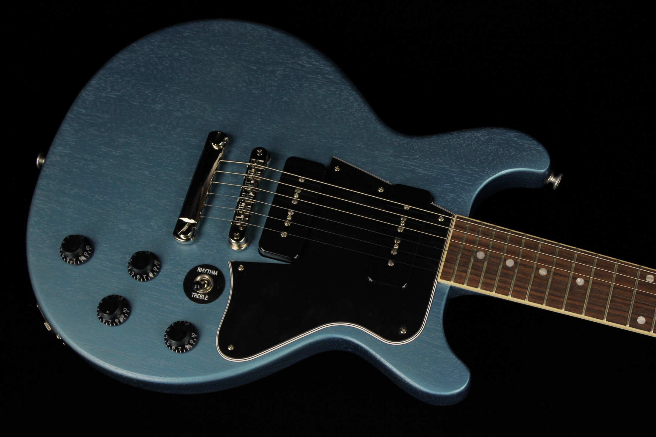 Gibson Rick Beato Les Paul Special Double Cut Tv Blue Mist Sn 208420145 Gino Guitars