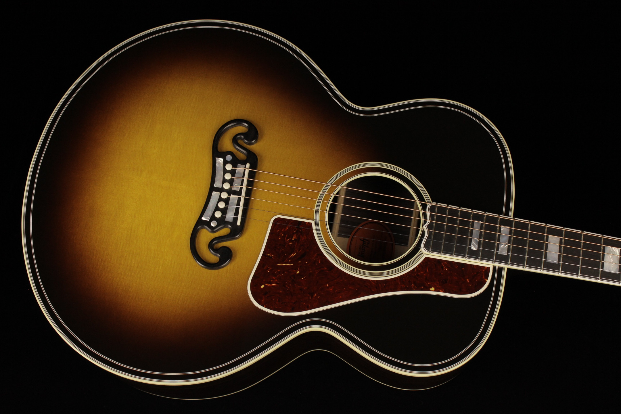 Gibson SJ-200 Western Classic Vintage Sunburst (SN: 21173054) | Gino ...