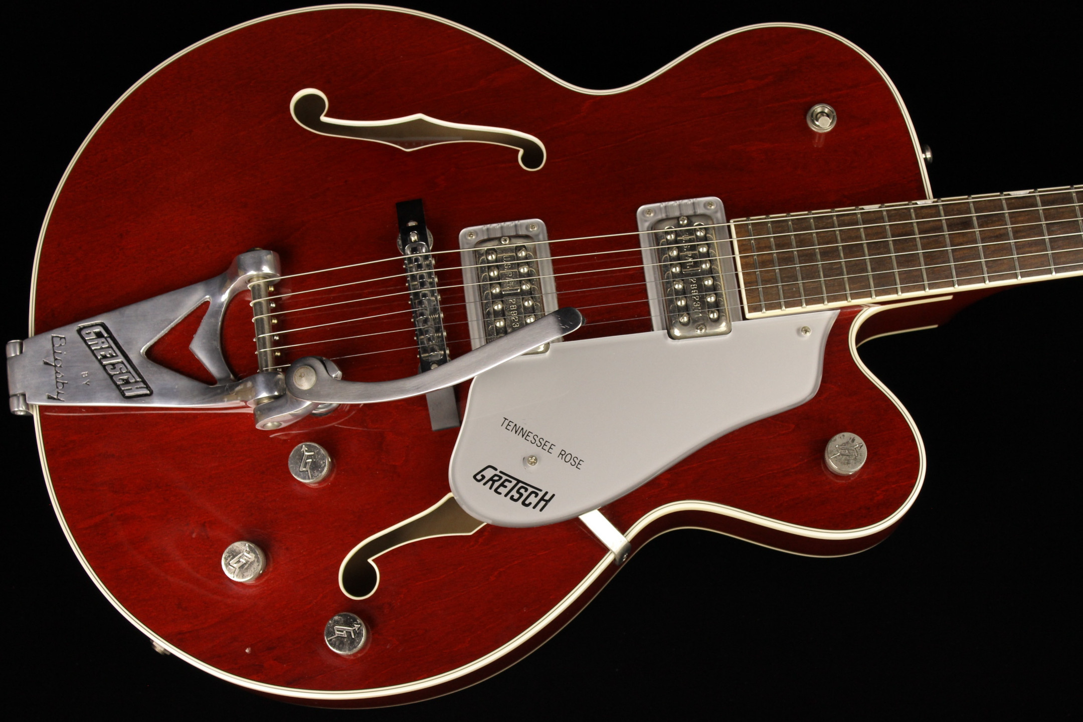 Gretsch G6119 Tennessee Rose Dark Cherry Stain (SN: 993119-2326) | Gino  Guitars