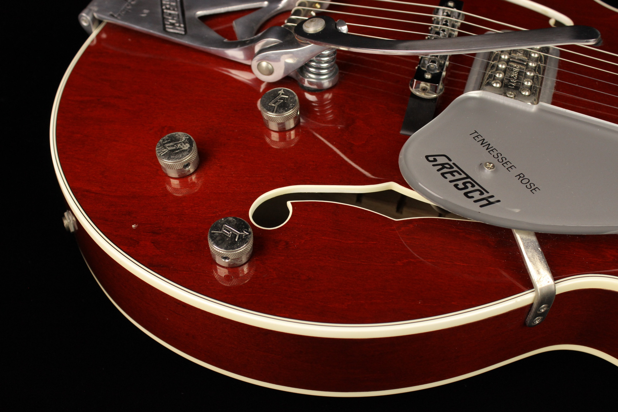 Gretsch G6119 Tennessee Rose Dark Cherry Stain (SN: 993119-2326) | Gino  Guitars