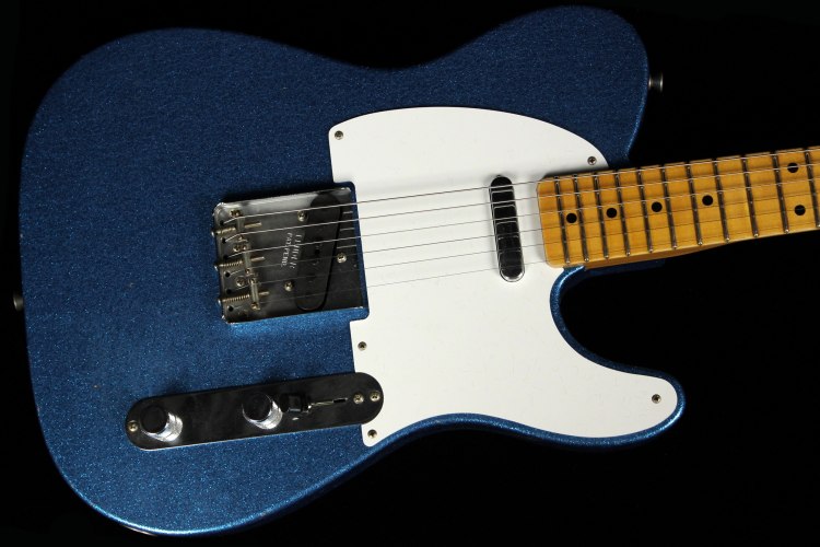 dark blue telecaster