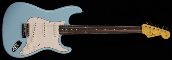 Fender Custom 1960 Stratocaster NOS Daphne Blue (SN: R125226) | Gino Guitars